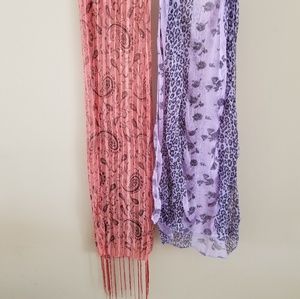 Set of Sheer Scarves